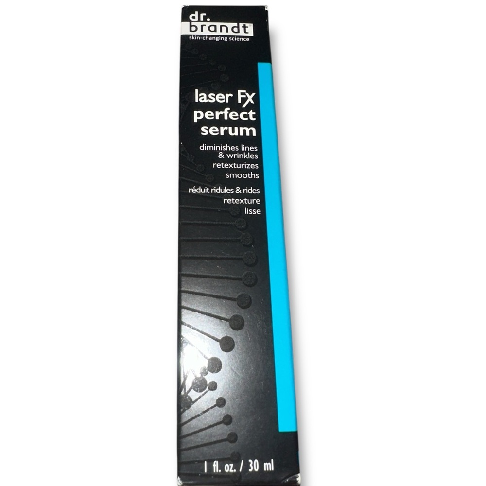 Dr. Brandt Laser Fx Perfect Serum - Black and Blue Packaging